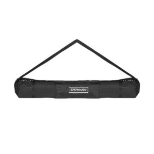 Epiphany Yoga Mat with Carry Bag Black